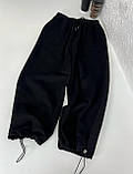 Штани на флісі із затяжками внизу Норма + Батал "Трьохнитка", фото 6