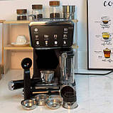 Кавоварки та кавомашини Zepline з капучинатором на 8 напоїв, холодне та гаряче еспресо, Кавоварка для щоденного використання, фото 8