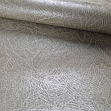 Шпалери вінілові на флізеліні 0.53 × 10.05 м Marburg 56811, оливкові — для спальні, вітальні, коридору, фото 3