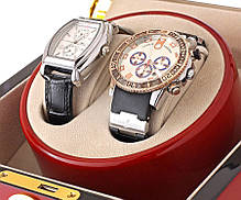 Шкатулка для підзаводу годинників, тайммувер для 2-х годинників Rothenschild RS-721-CC, фото 5