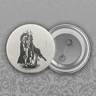 Значок 32 мм Рок Sleep Token 016