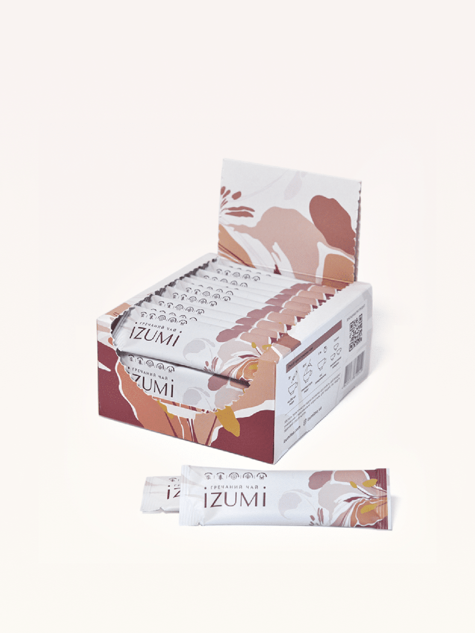 Гречаний чай в стіках IZUMI 125 г, фото 1
