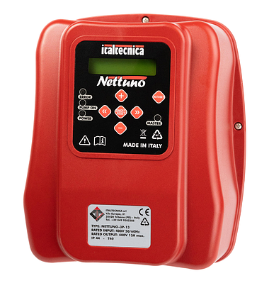 Частотний перетворювач для насосів 380В до 7,5 кВт, до 13А, від 0 до 60Гц, Italtecnica NETTUNO 3P-13A (Італія)