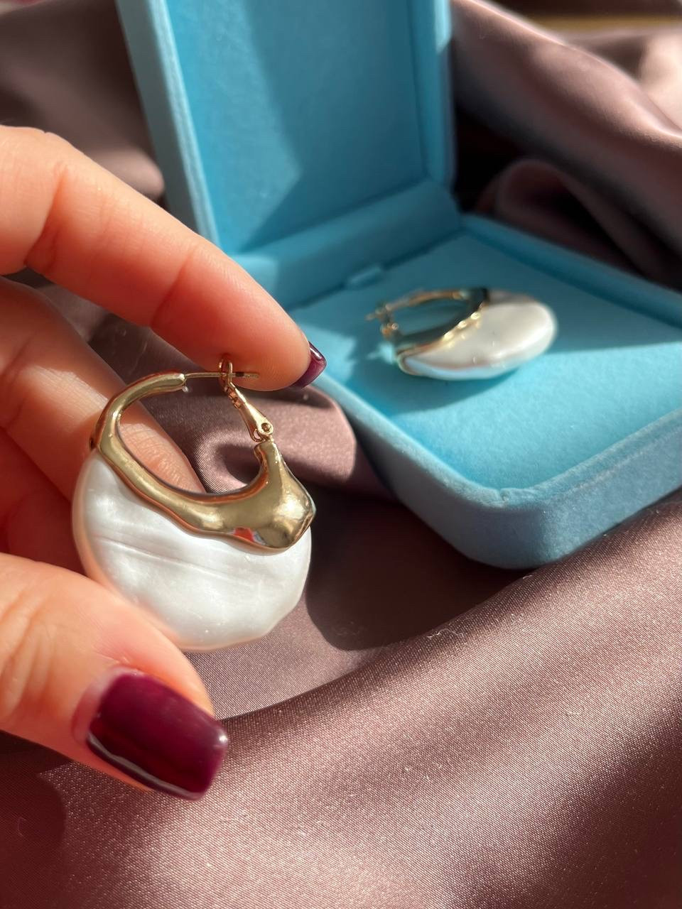 Сережки з перлами, фото 1