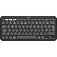 Клавіатура Logitech K380s Multi-Device Bluetooth UA Graphite (920-011851) rtyui