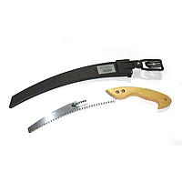 Ножівка садова з чохлом 280 мм японська заточка із дерев'яною ручкою Altuna 29603