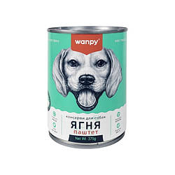 Wanpy (Ванпі) Lamb pate - Вологий корм для собак (ягня, паштет) 375 гр
