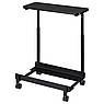 Підставка для комп'ютера на колесах з полицею IKEA LÅNESPELARE 50x27 см Чорна 706.130.63, фото 2