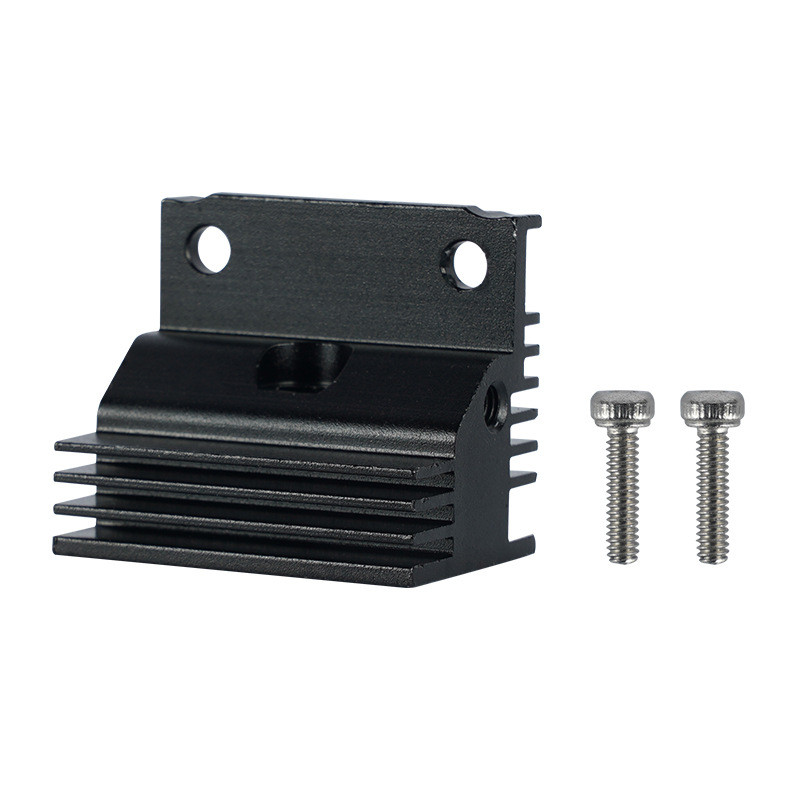 Радіатор хотенда алюмінієвий для 3Д-принтера Creality K1/ K1C/ K1 MAX (version for thermal barrier d5mm), Чорний (B03170), фото 1