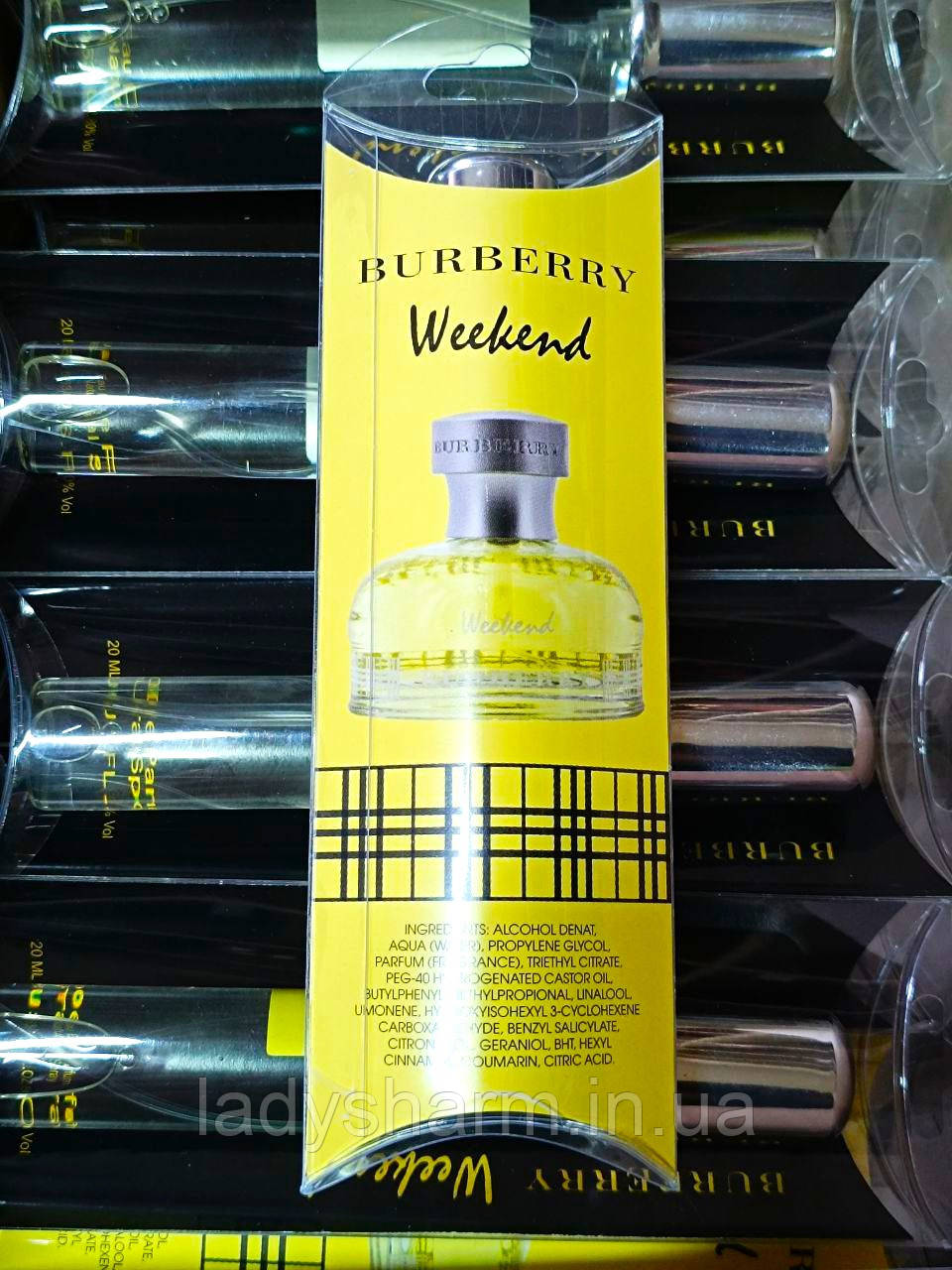 Женский мини-парфюм в ручкеу Burberry Weekend For Women (Барбері Вікенд) 20 мл, фото 1