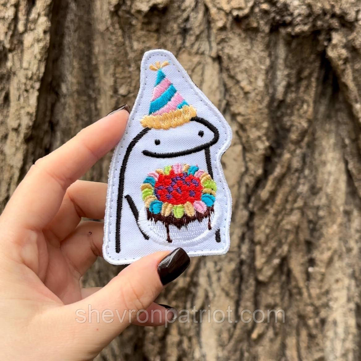 Шеврон "ФЛОРК З ТОРТОМ", фото 1