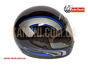 Шолом HF-101 Q233-BL, чорний, S