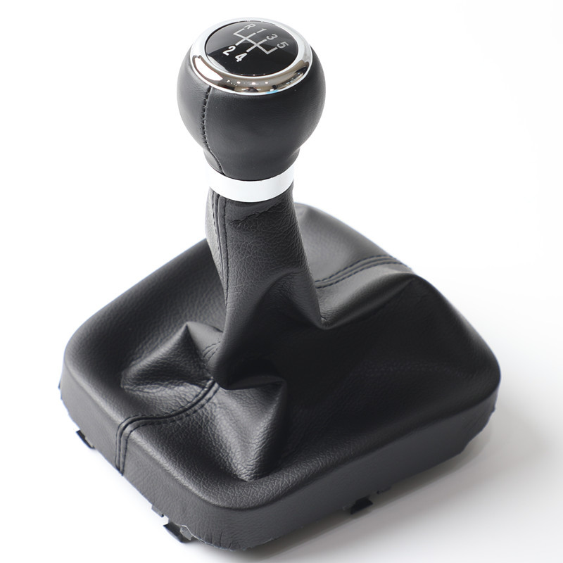 Ручка КПП VW Golf 5 6 Golf Plus Jetta GTI 5 передач з чохлом, фото 1