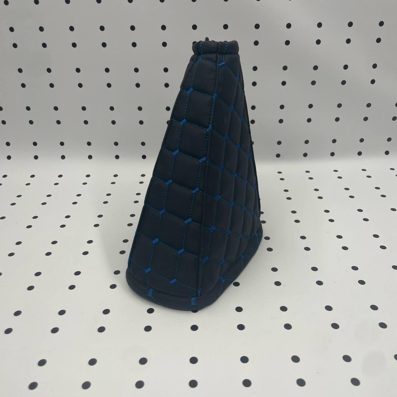 Чохол колонки перемикання передач МТЗ шкіряний (Синій), фото 1