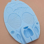 Силіконовий молд Мак 11х17 см, фото 2