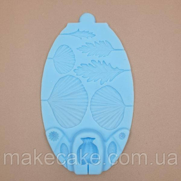 Силіконовий молд Мак 11х17 см, фото 1