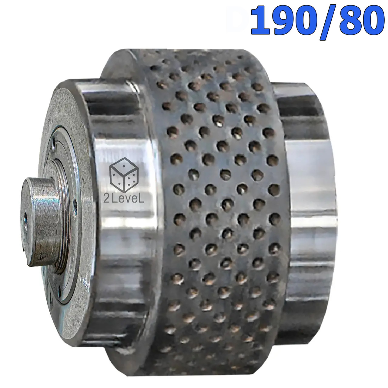 Ролик перфорація в складі 190/80 для ОГМ-1,5 Перфораційний вузький ролик преса ОГМ Вузький перфо ролик ОГМ 15, фото 1