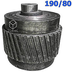 Вузький косий ролик у зборі D190/80 на ОГМ-1,5 Пресувальний валець гранулятора ОГМ Зібраний прес ролер ОГМ