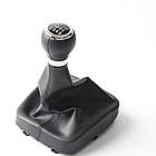 Ручка КПП VW Golf 5 6 Golf Plus Jetta GTI 6 передач с чехлом, фото 6