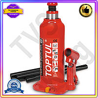 VS Домкрат бутылочный гидравлический HOT NEW 8т TOPTUL для автомобиля подъемник гидравлический 222-447 32T8_V1