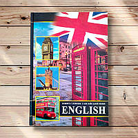 Зошит-словник з англійської мови 48 сторінок Тверда обкладинка