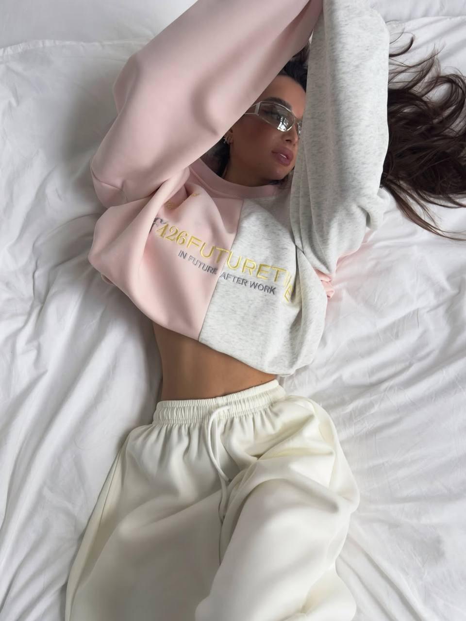 Костюм прогулянковий теплий звишивкою 3296, фото 1