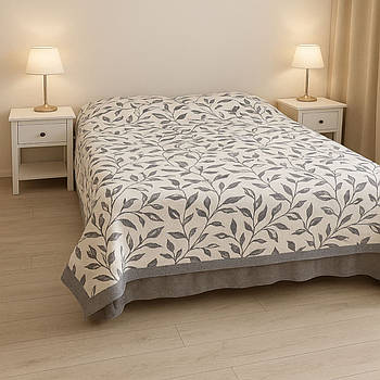 Плед бавовняний Sarar Battaniye з бахромою Desen56