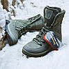 Тактичні берці зимові хакі, військові черевики зима, армійське взуття на зиму для всу, розміри: 36-47, фото 5