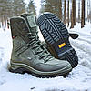 Тактичні берці зимові хакі, військові черевики зима, армійське взуття на зиму для всу, розміри: 36-47, фото 4