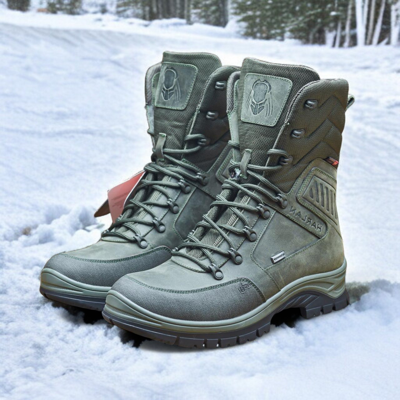 Тактичні берці зимові хакі, військові черевики зима, армійське взуття на зиму для всу, розміри: 36-47, фото 1