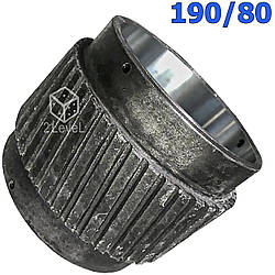 Вузька коса обичайка 190/80 мм Обичайка прес-роліка ОГМ-1, що пресує обичайка гранулятора ОГМ 1 5