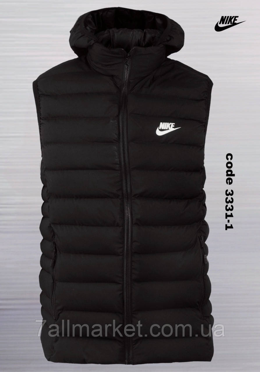 Жилетка чоловіча демісезонна стьобана NIKE р-ри 46-54 "REMAIN" недорого від прямого постачальника