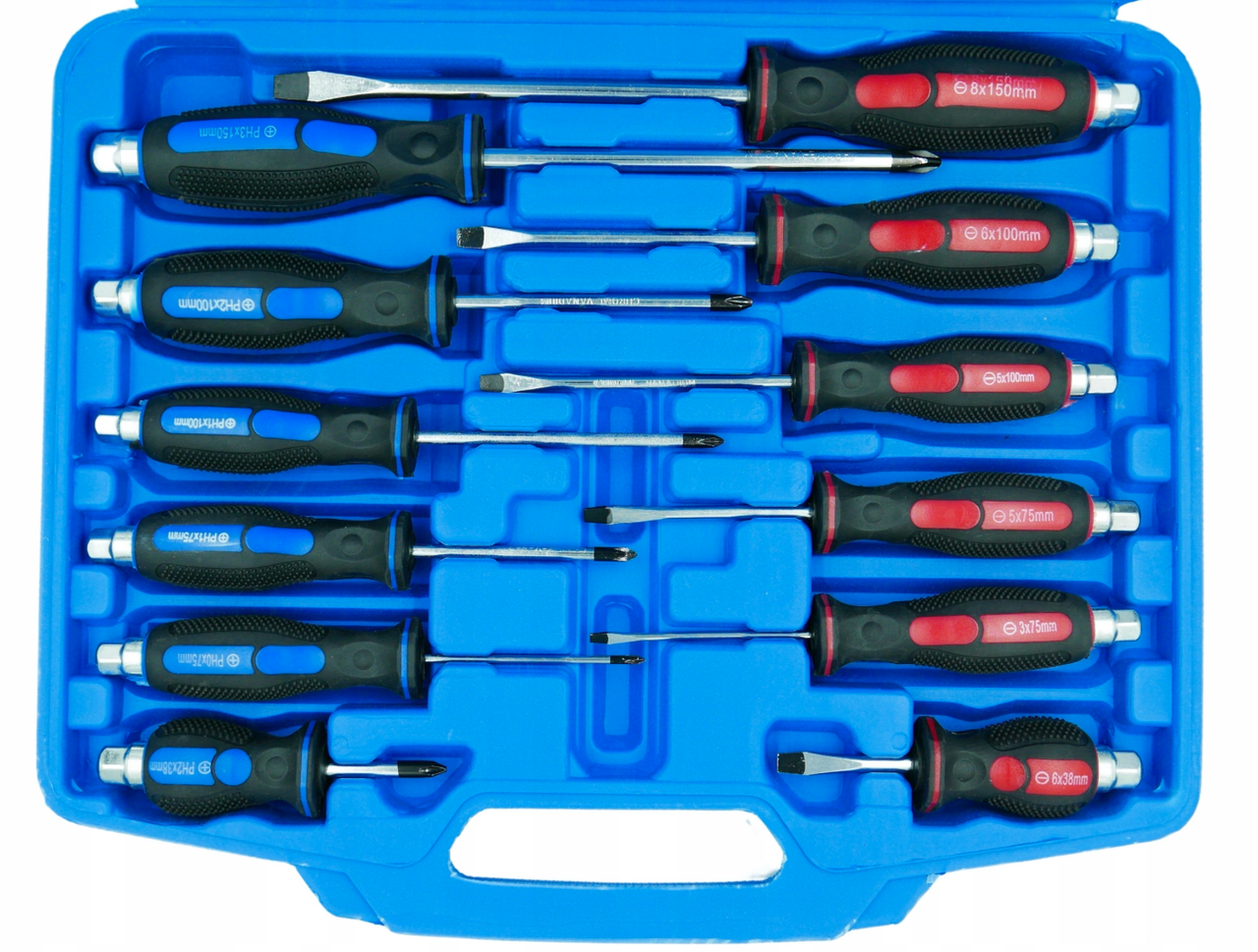 Набір ударних викруток 12 од. Falon-Tech FT15012