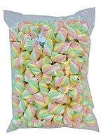 Маршмеллоу Трубочки твіст 4 кольора Bulgari, Італія 1 кг/уп