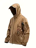 Чоловіча тактична куртка Softshell – водонепроникна, вітрозахисна, утеплена XXL, фото 3