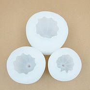 Силіконовий молд 3д Гарбуз — 3 шт, фото 2