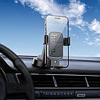 Автотримач Hoco H81 black metal grey, фото 2