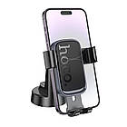 Автотримач Hoco H81 black metal grey, фото 3