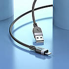 YUF Кабель Hoco X109 USB to Lightning 3m black, фото 5