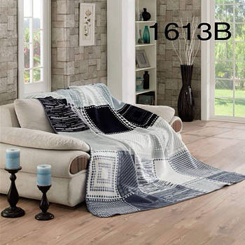 Плед бавовняний Sarar Battaniye з бахрамою 1613B