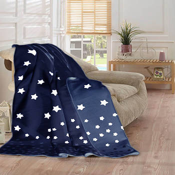 Плед бавовняний Sarar Battaniye з бахромою 1669в