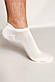 Шкарпетки короткі чоловічі Cotton Space Apmi 41-42 білий, фото 2