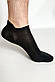 Шкарпетки короткі чоловічі Cotton Space Apmi 41-42 чорний, фото 2