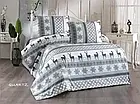 Байкова постільна білизна фланель полуторний розмір Belizza Home, фото 2