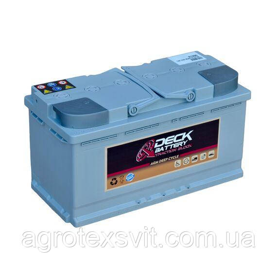 Автомобільний акумулятор 95Ah Monbat DECK AGM DEEP CYCLE (-/+), фото 1
