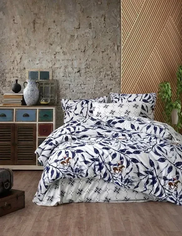 Постільна білизна Belizza Home фланелева євро розмір із простирадлом на гумці, фото 1