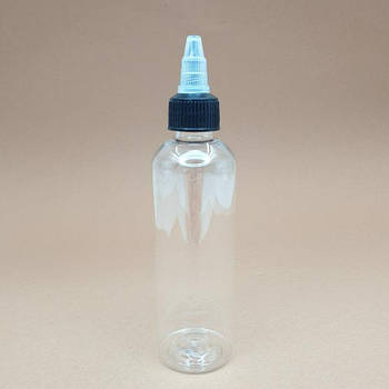 Пластикова пляшка-розпилювач twist для кандурину, барвника, блискіток 120 мл