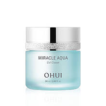 O HUI Miracle Aqua Gel Cream — легкий крем-гель для інтенсивного зволоження та свіжості шкіри 30 мл