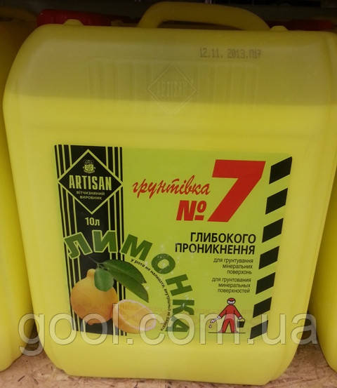 Ґрунт глибокого проникнення Артисан С7 (Artisan С7) каністра 10 л.