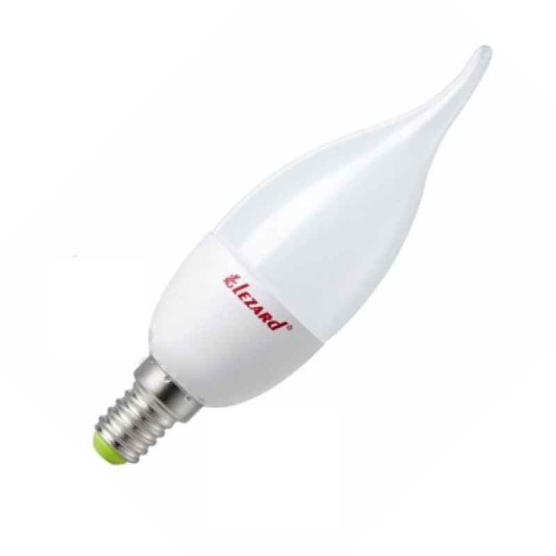 Лампа світлодіодна LEZARD Led 5w 2700K N427 B35 1405 E14, фото 1